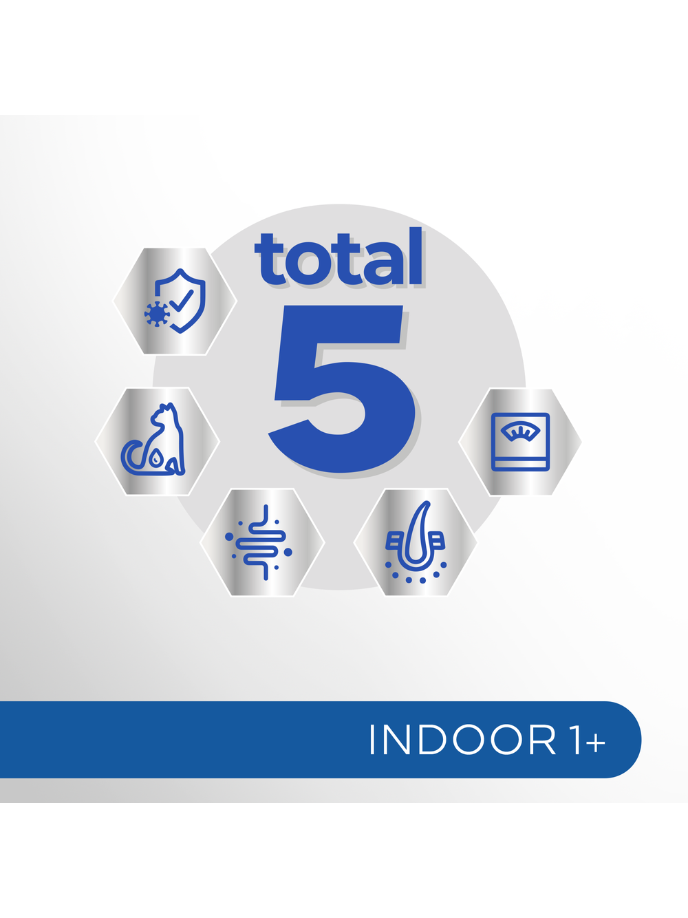 PERFECT FIT (Indoor 1+) 6x750g Bogaty w kurczaka - sucha karma dla kota żyjącego w domu
