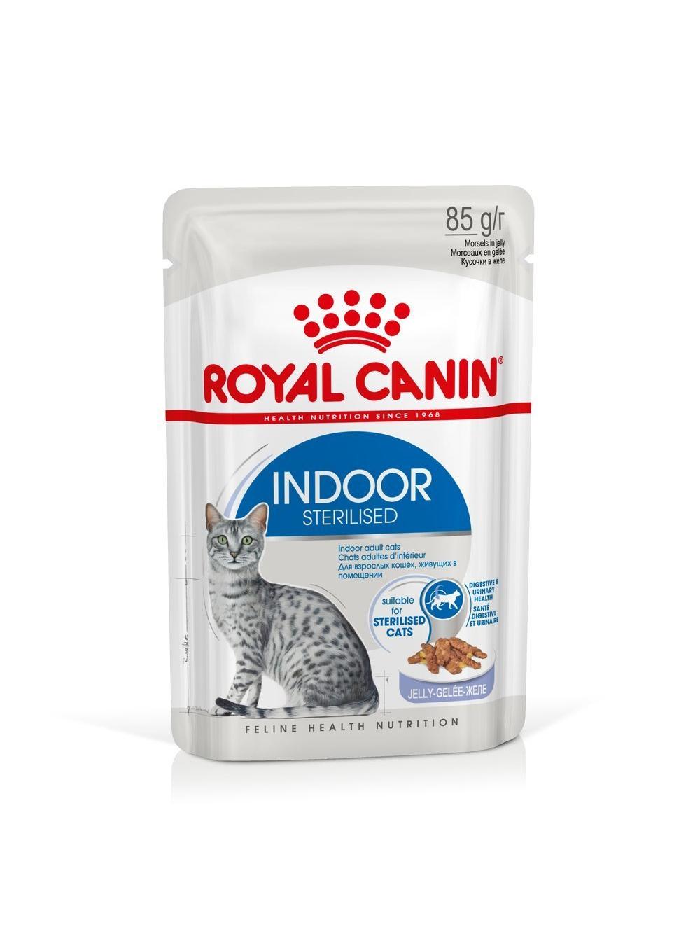 ROYAL CANIN  Indoor  Sterilised Jelly saszetka 12x85g