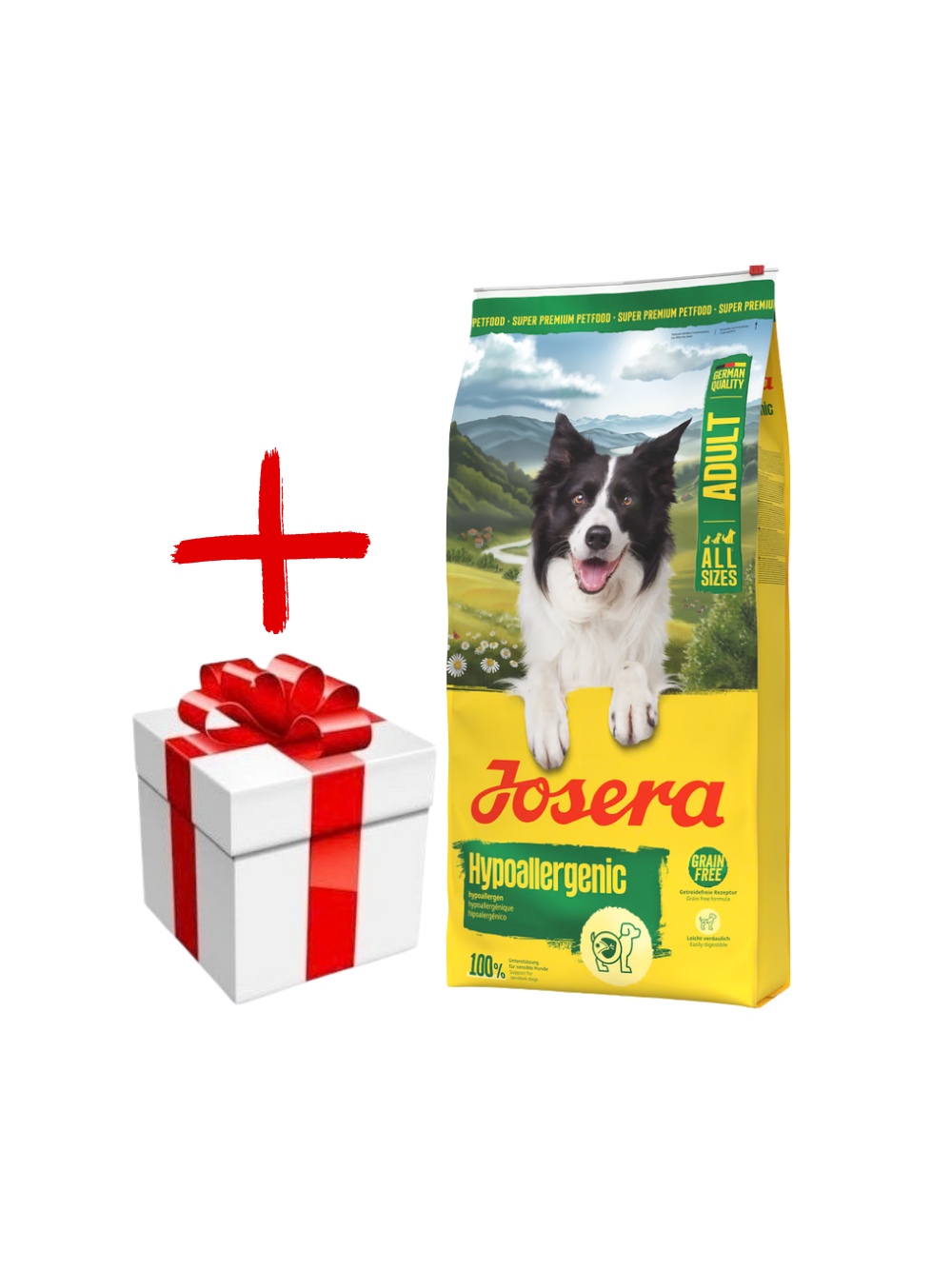 JOSERA Hypoallergenic 12,5kg + NIESPODZIANKA DLA PSA GRATIS!