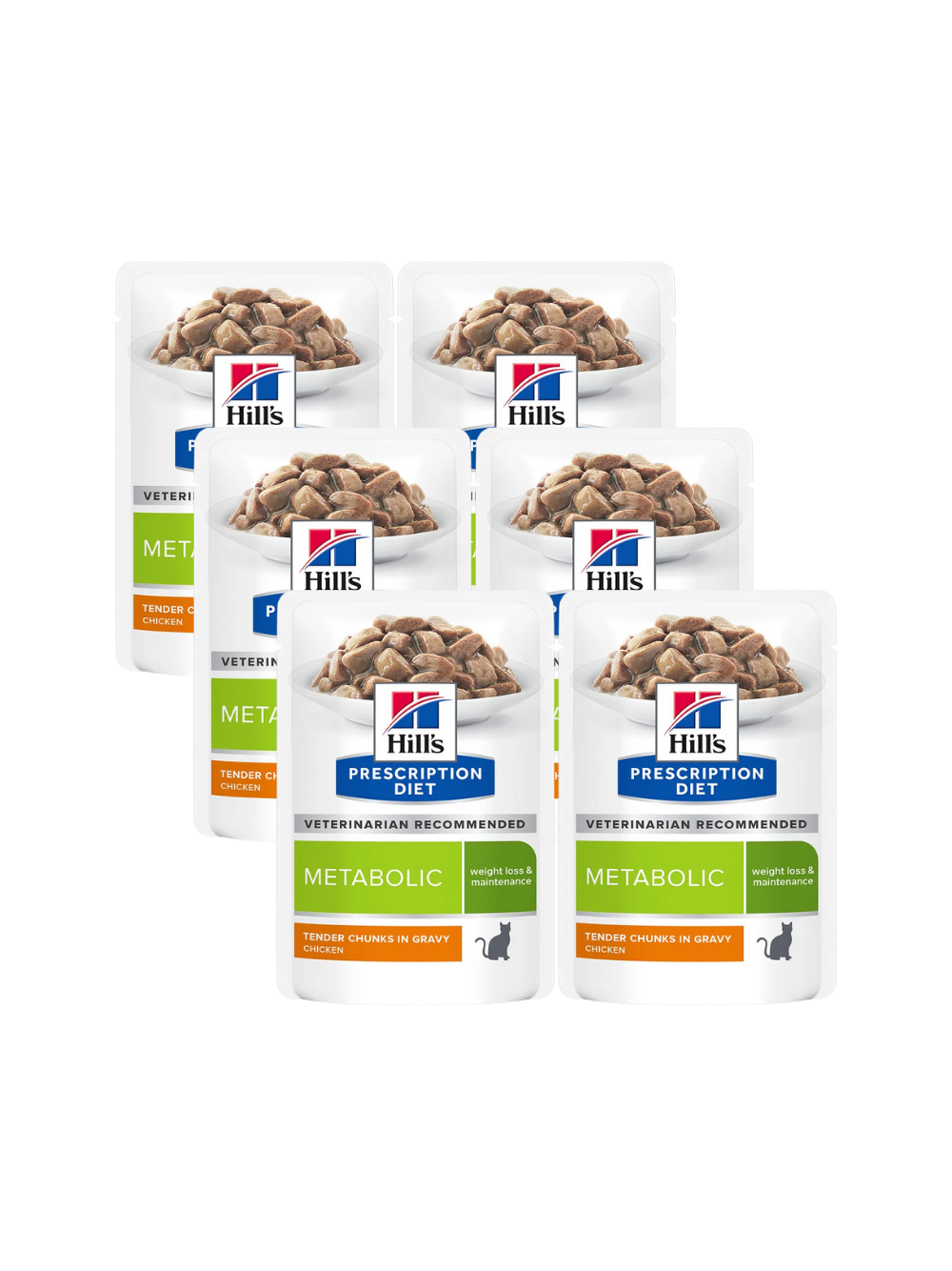 HILL'S PD Prescription Diet Feline Metabolic 6x85g saszetka