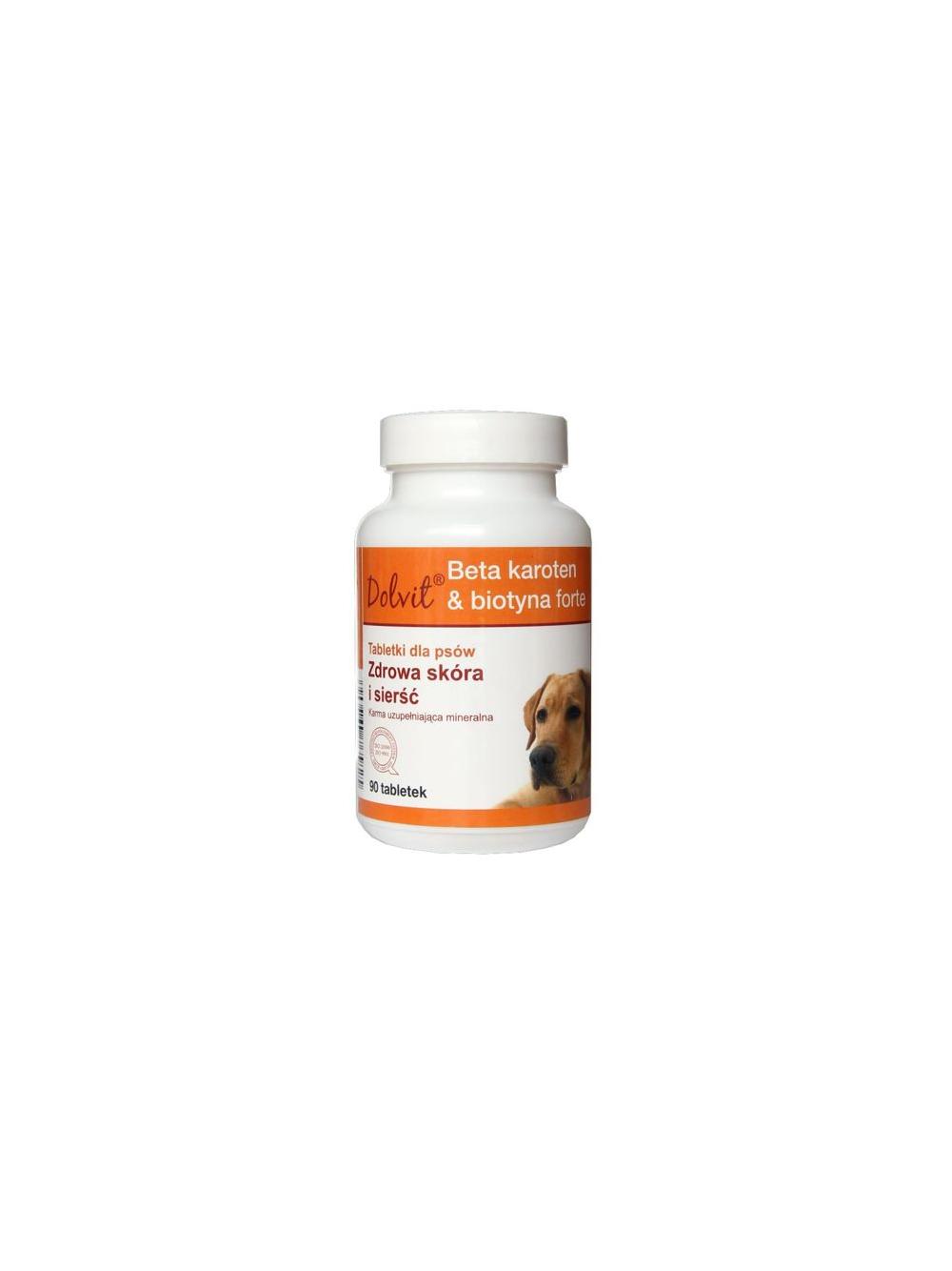 Dolvit Beta karoten & biotyna forte 2x90 tabletek
