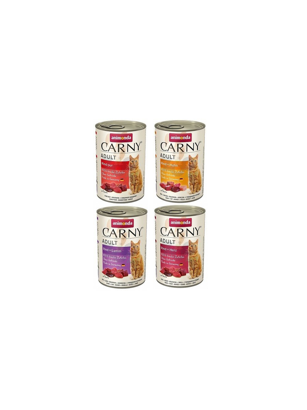 ANIMONDA Cat Carny Adult Mix smaków II 12 x 400g