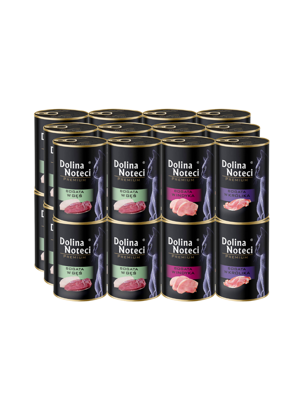 Dolina Noteci Premium dla kota mix smaków 24x400g