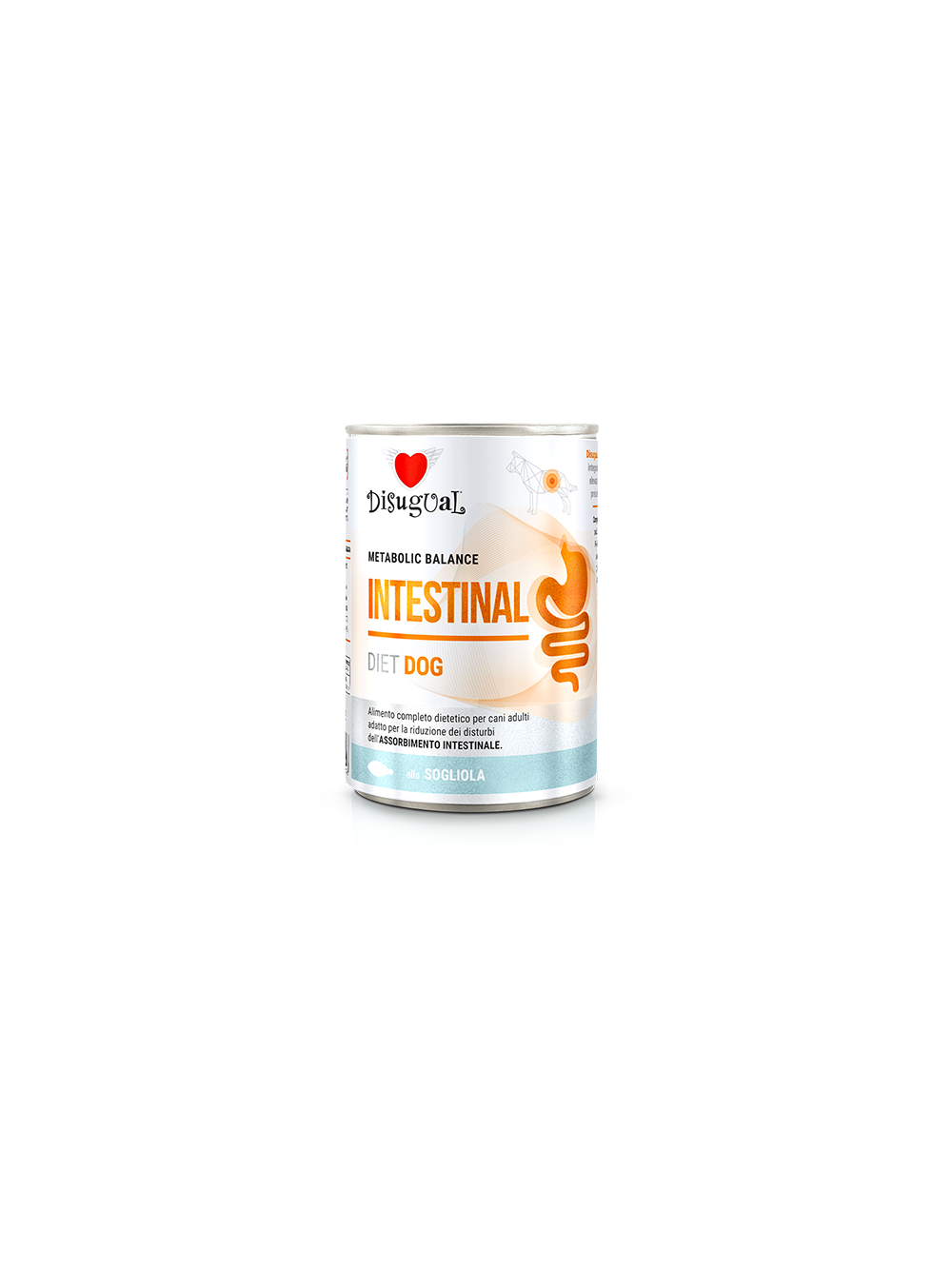 Disugual Karma mokra dla psa Weterynaryjna INTESTINAL Mix Smaków 6x00g