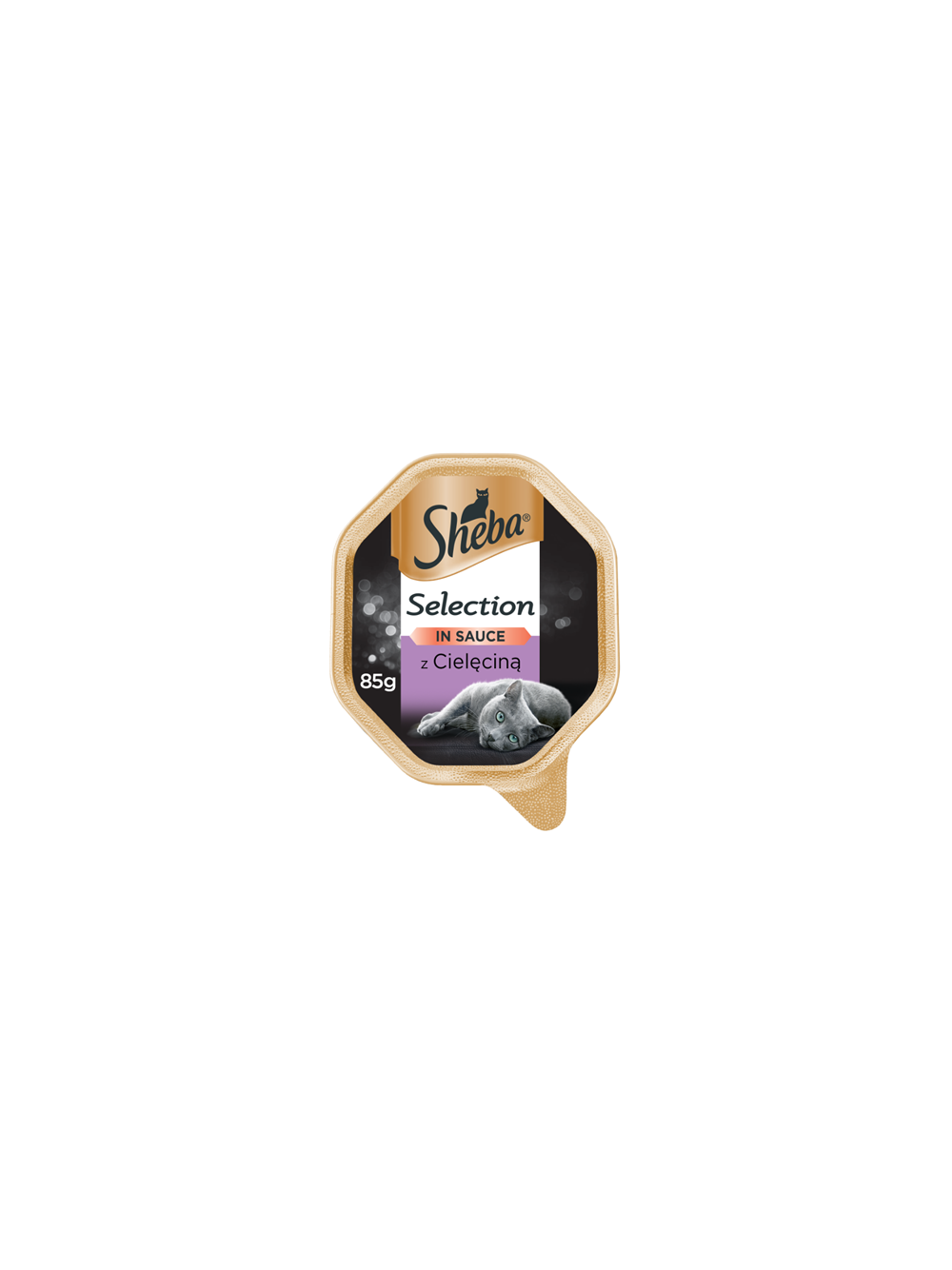 SHEBA® Selection 22x85g z Cielęciną - mokra karma dla kotów w sosie
