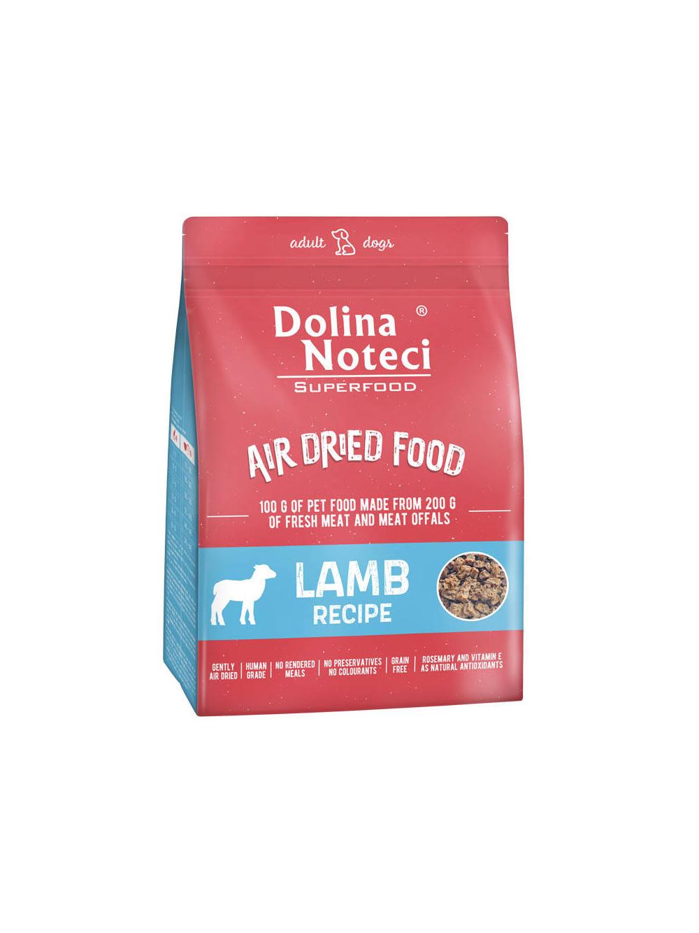 DOLINA NOTECI Superfood Danie z jagnięciny- karma suszona dla psa 5kg