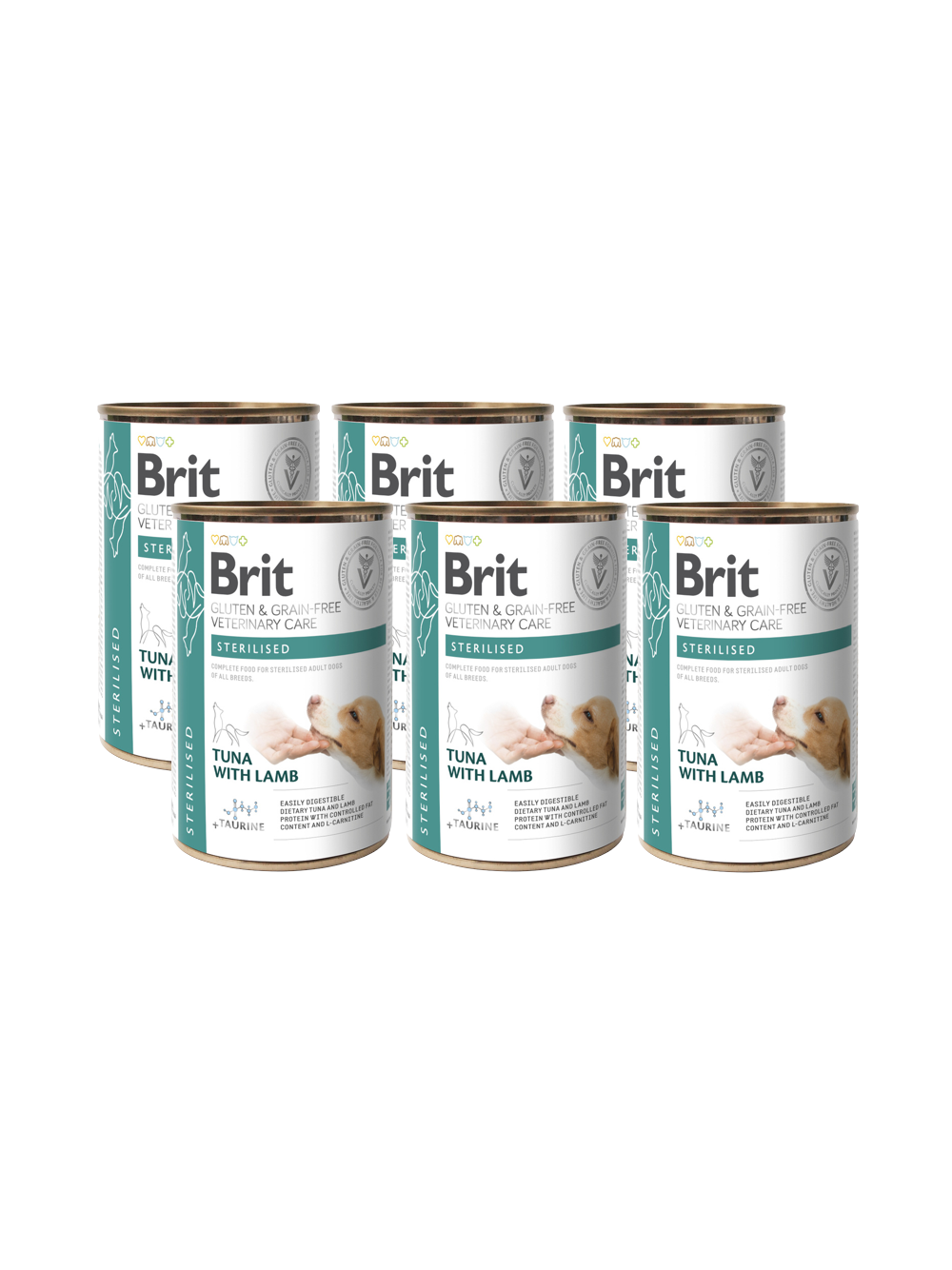 BRIT GF Veterinary Diets Dog Sterilised 6x400g-karma mokra dla psa