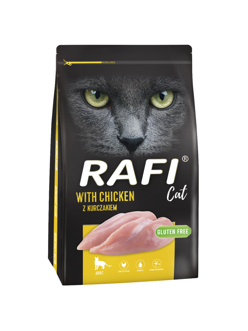DOLINA NOTECI Rafi Cat karma sucha dla kota z kurczakiem 7kg