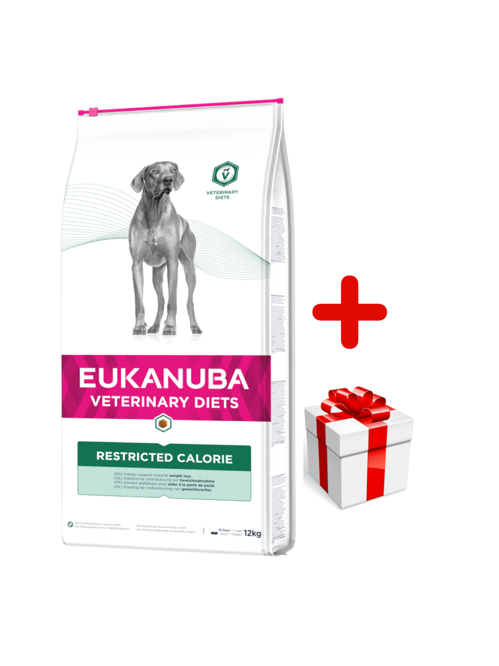 Eukanuba restricted calorie 12kg + niespodzianka dla psa GRATIS!