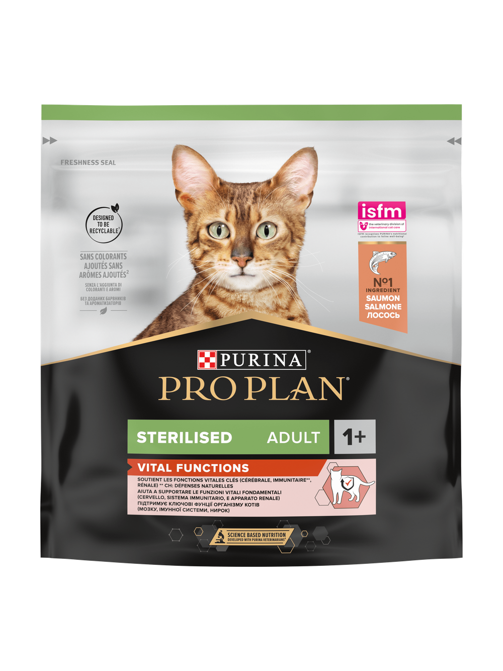 PRO PLAN Sterilised Vital Functions Karma dla kotów bogata w łososia 400g