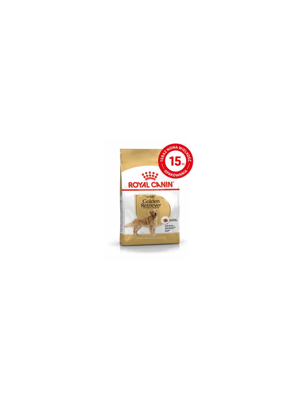 ROYAL CANIN Golden Retriever Adult 15kg karma sucha dla psów dorosłych rasy golden retriever