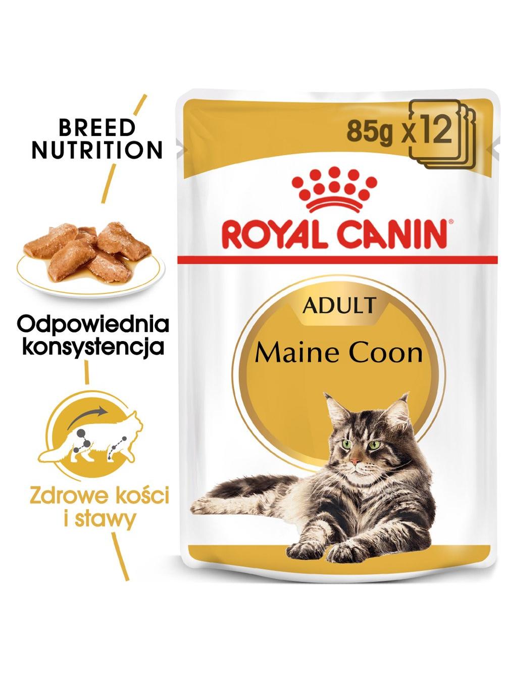 ROYAL CANIN Maine Coon Adult saszetka 12x85g (Sos)
