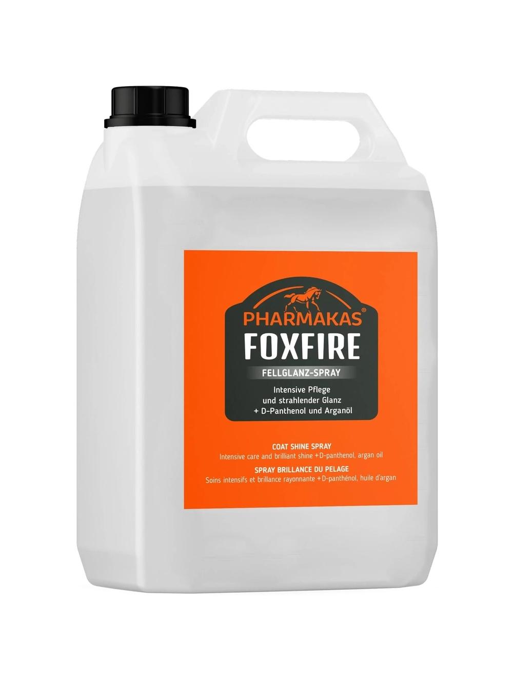 Pharmakas Horse Fitform Spray do pielęgnacji sierści, grzywy i ogona dla konia Foxfire 5l