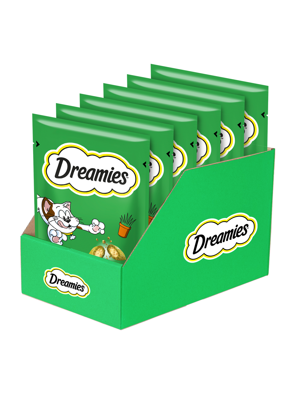 DREAMIES 6x60g - przysmak dla kota z kocimiętką