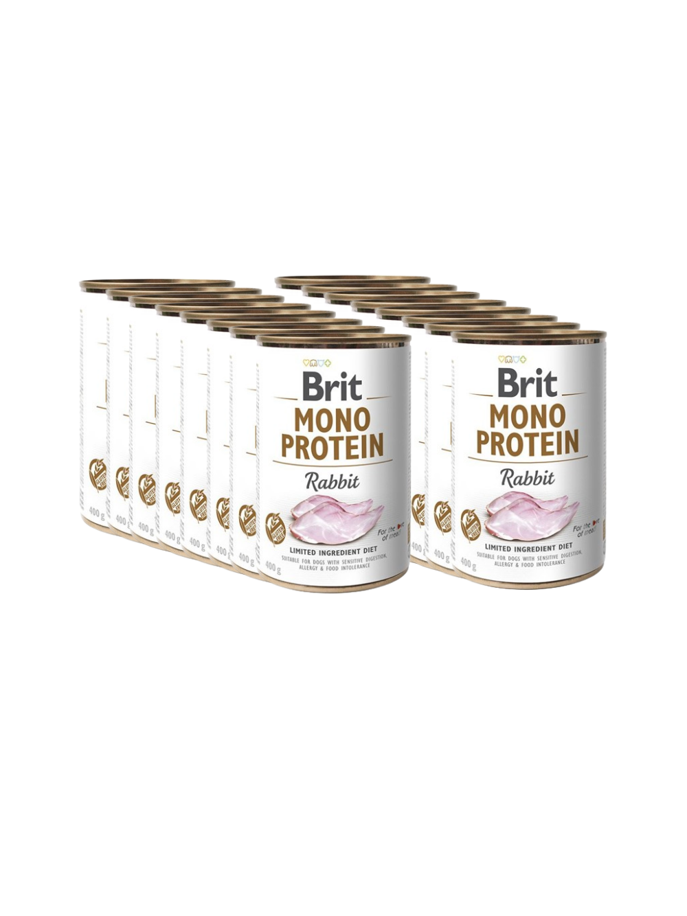 BRIT MONO PROTEIN RABBIT 18x400g