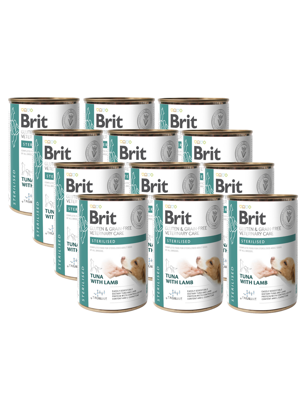 BRIT GF Veterinary Diets Dog Sterilised 12x400g-karma mokra dla psa