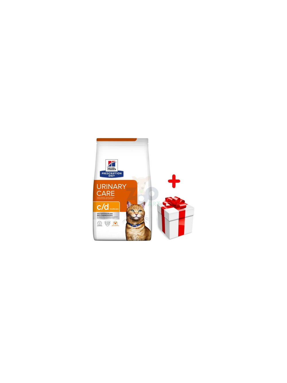 HILL'S PD Prescription Diet Feline c/d Multicare Kurczak 3kg + niespodzianka dla kota GRATIS!