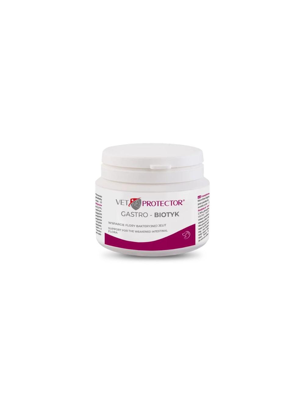 VET PROTECTOR® GASTRO – BIOTYK – multibiotyk dla psa i kota 60 g