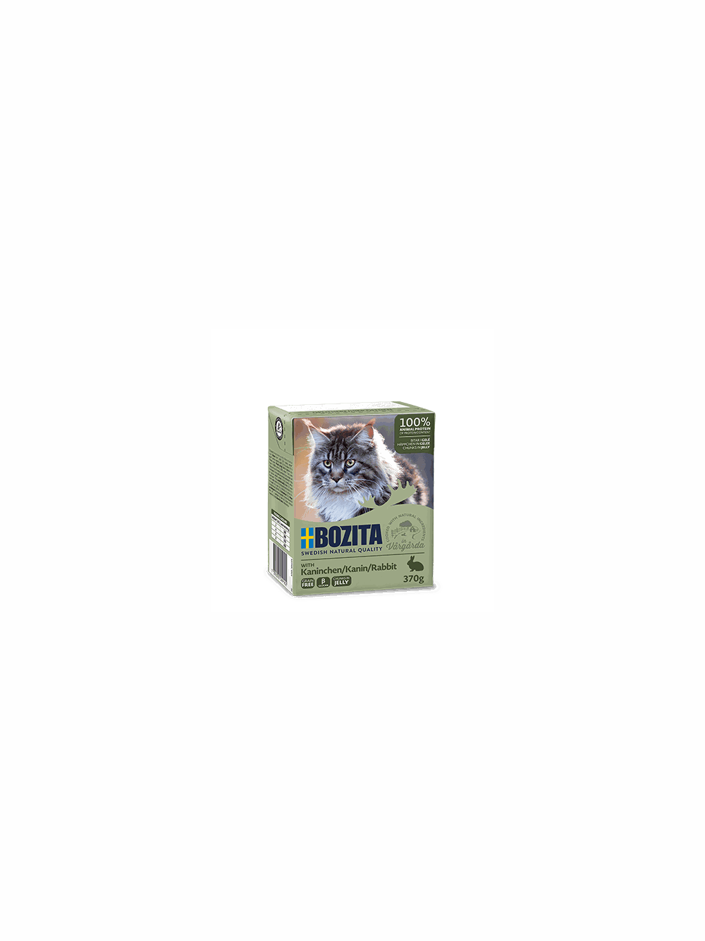 BOZITA Cat Królik W Galaretce 12x370g