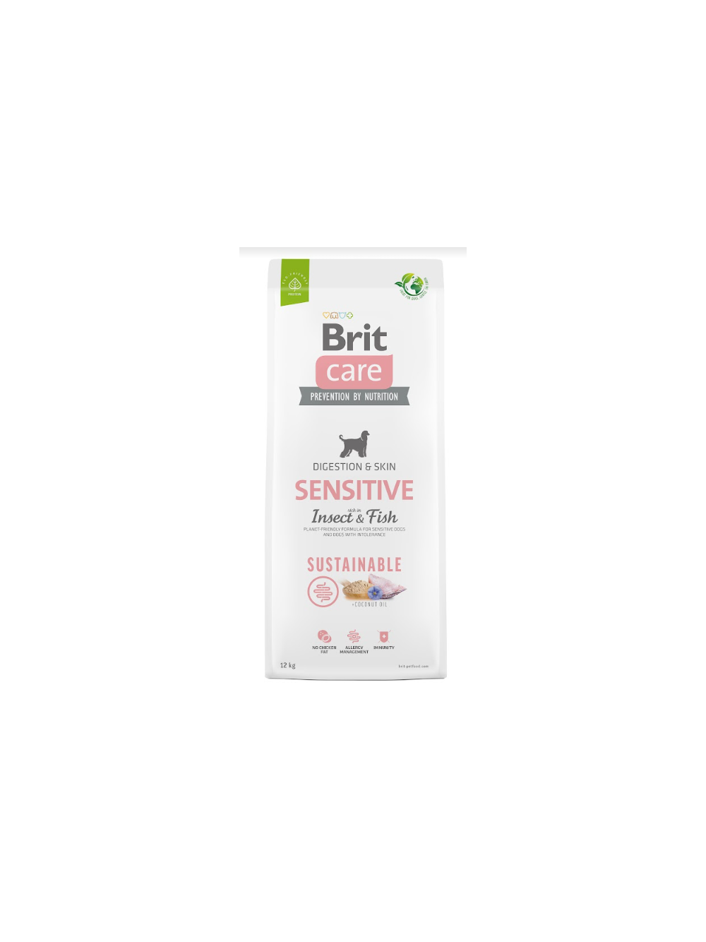 BRIT CARE Sustainable Sensitive Insect & Fish 12kg / Opakowanie uszkodzone (8683,9318,9394) !!!