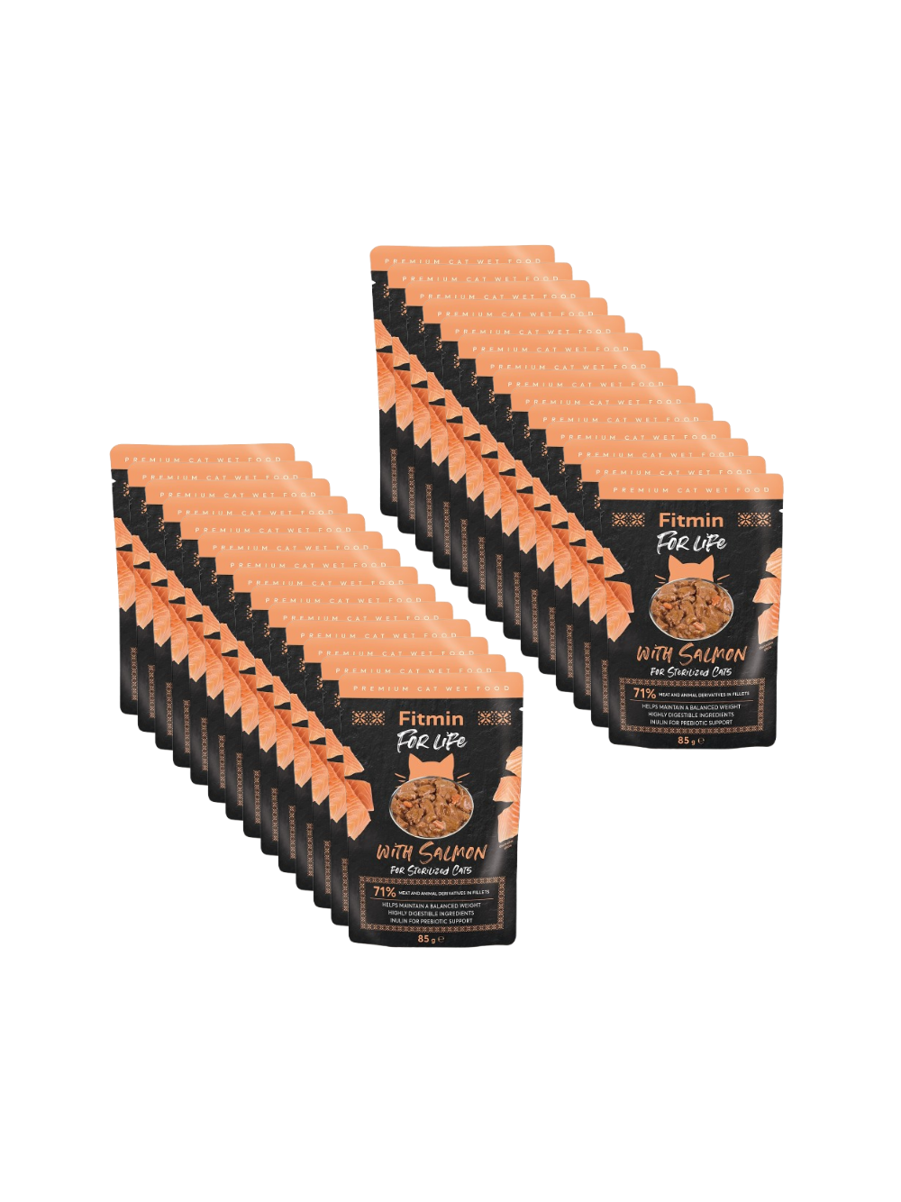 Fitmin Cat For Life Sterilized Salmon 28x85g