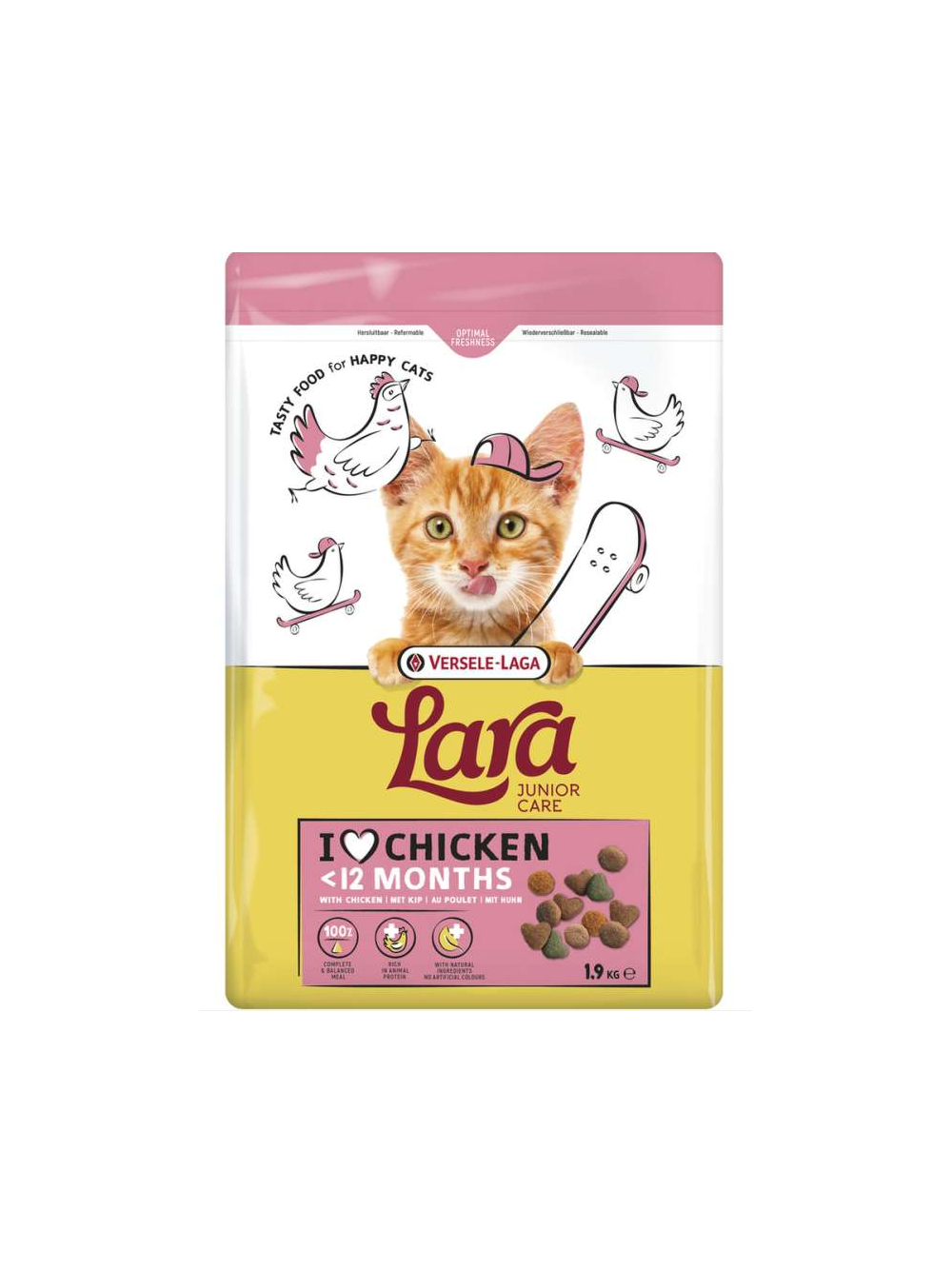 VERSELE-LAGA Lara Junior 1,9kg - karma dla kociąt i młodych kotów