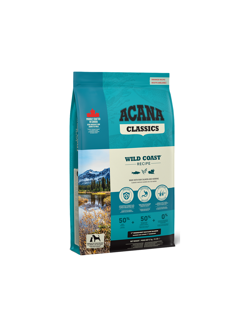 ACANA Classics Wild Coast 9,7kg + niespodzianka dla psa GRATIS!