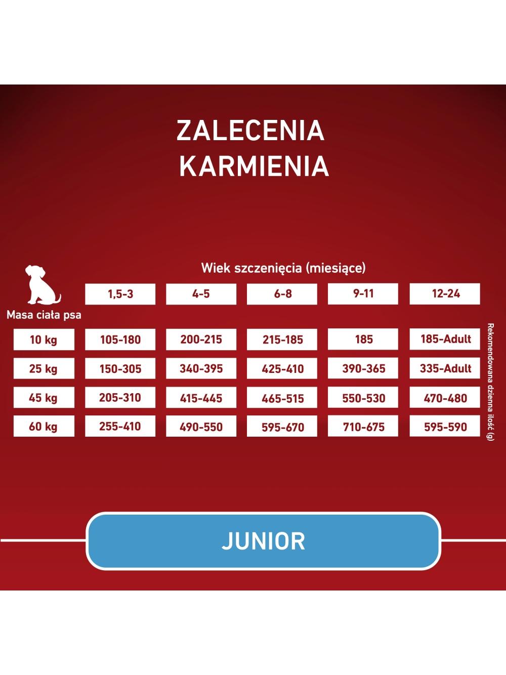 PURINA ONE Junior Medium/Maxi Karma dla szczeniąt bogata w kurczaka z ryżem 2x7 kg