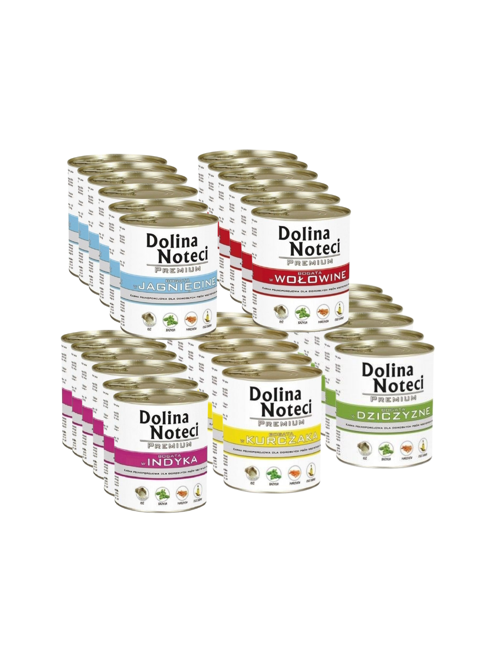 Dolina Noteci PREMIUM MIX Smaków 30 x 800g