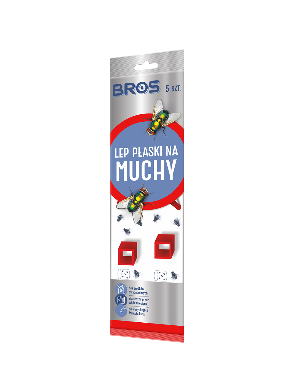 BROS Lep płaski na muchy