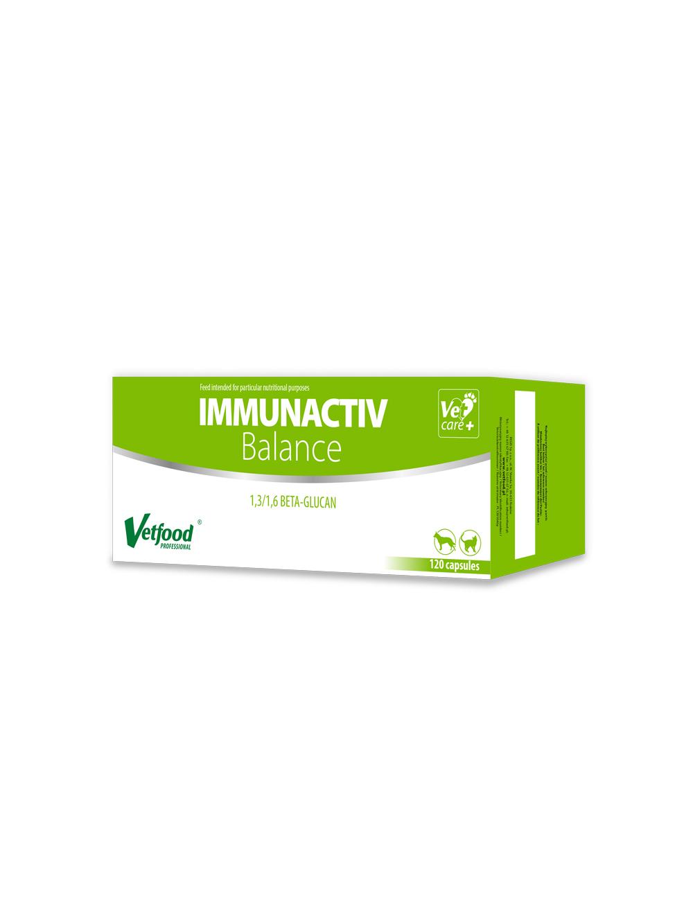 VETFOOD Immunactiv Balance 120 kaps.