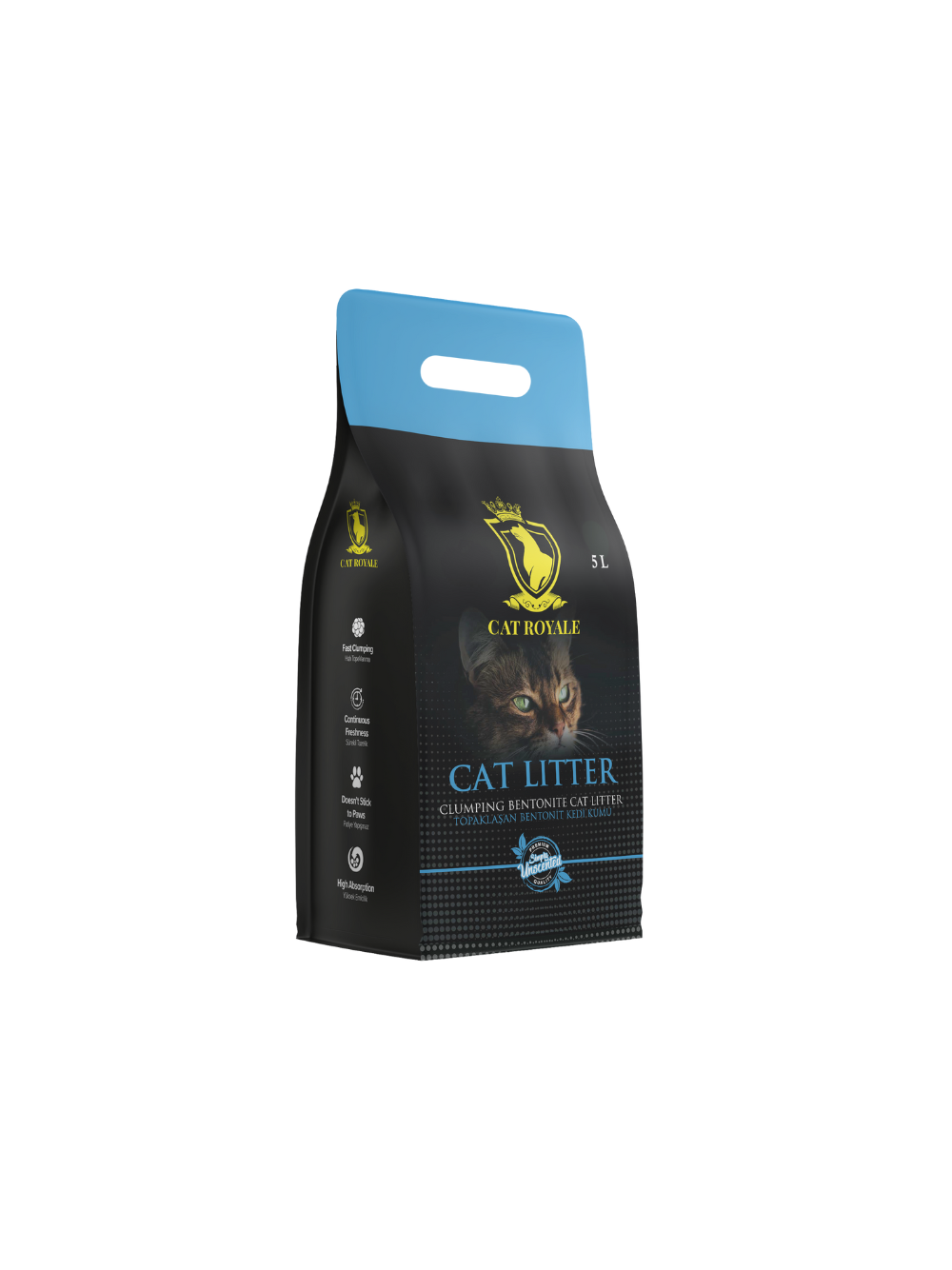 Cat Royale Naturalny żwirek bentonitowy 5l