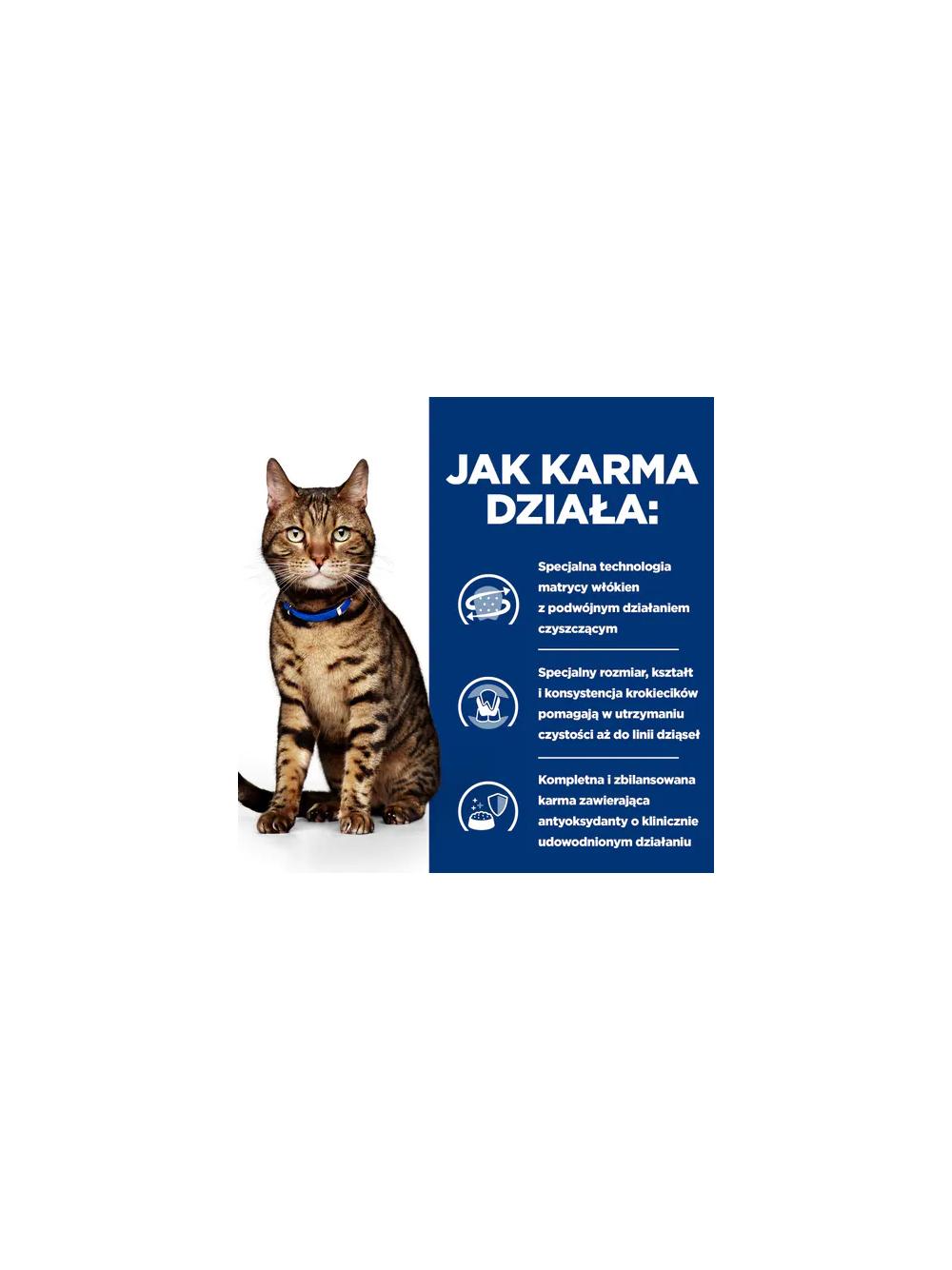 HILL'S PD Prescription Diet Feline t/d 3kg / Opakowanie uszkodzone (1202,6968)!!!