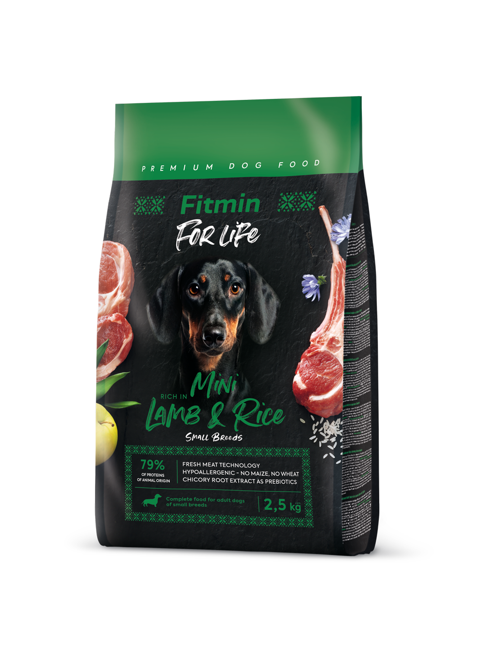 FITMIN For Life Lamb&Rice Mini 2,5kg