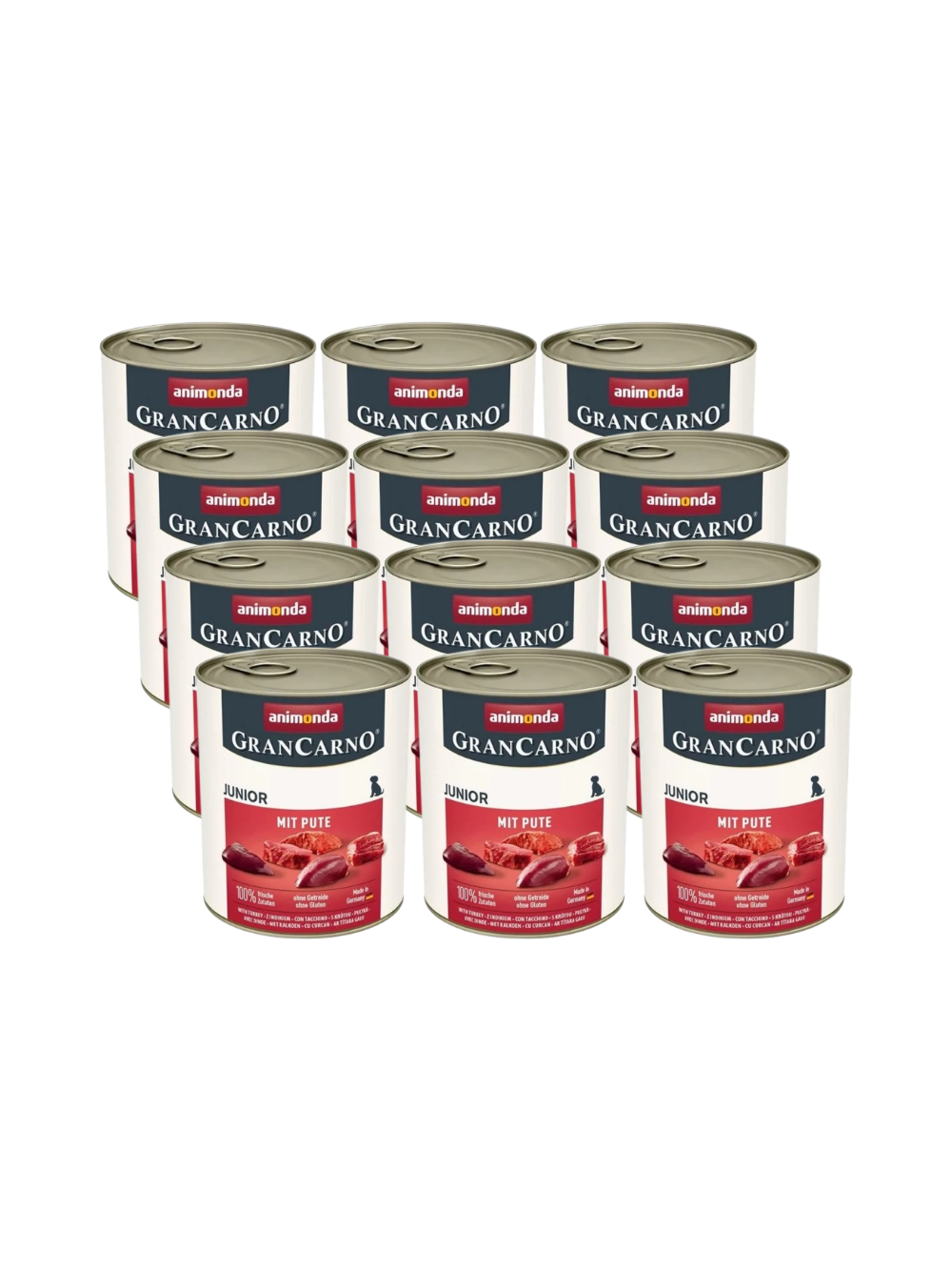 ANIMONDA GranCarno Junior smak: Indyk 12x800g