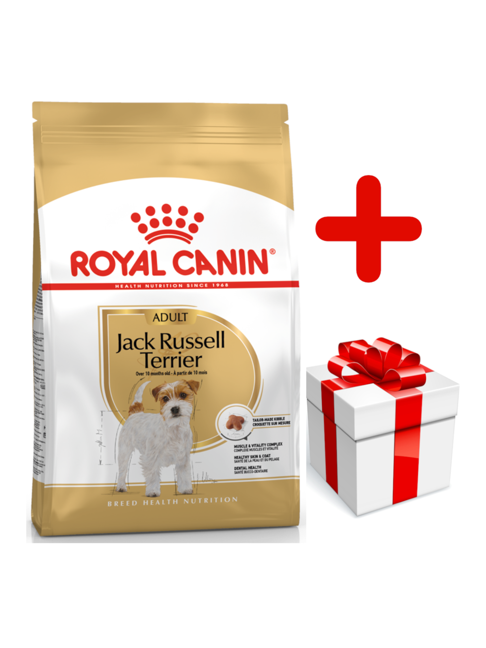 ROYAL CANIN Jack Russell Terrier Adult 7,5kg karma sucha dla psów dorosłych rasy jack russel terrier +  niespodzianka dla psa GRATIS!
