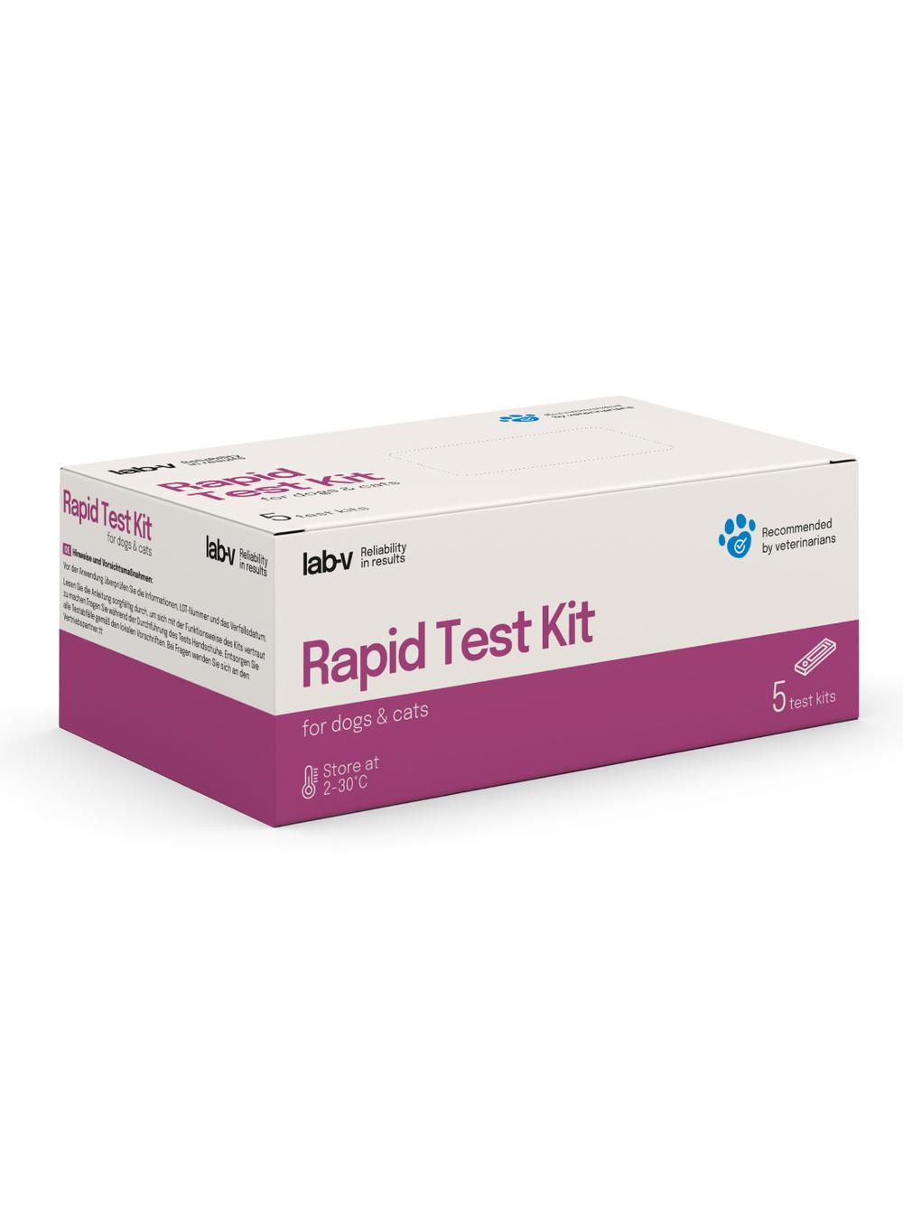 Lab-v Ehrlichia/Anaplasma/Babeis gibsoni Ab u Psów Szybki Test