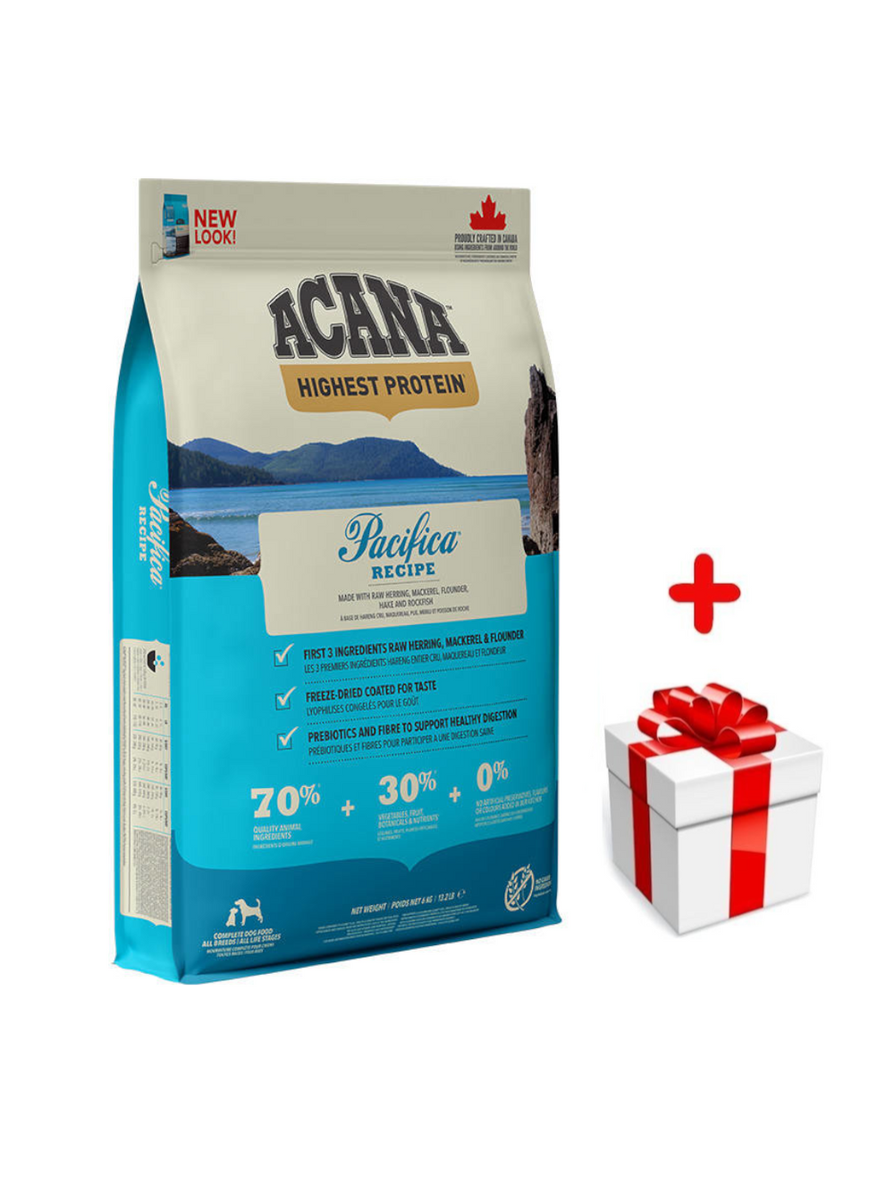 ACANA Pacifica Dog 6kg + niespodzianka dla psa GRATIS!
