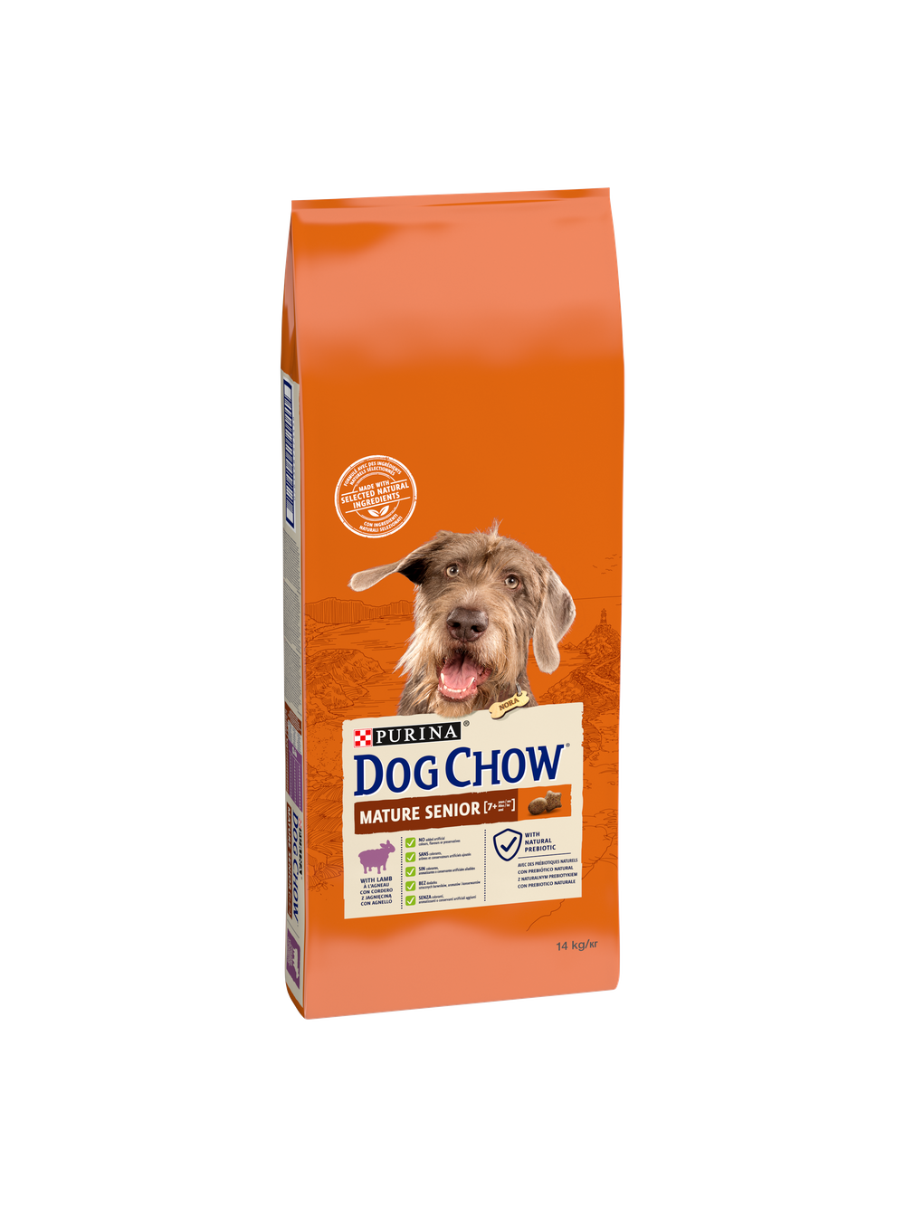 PURINA Dog Chow Mature Senior Lamb 14kg + 2,5kg