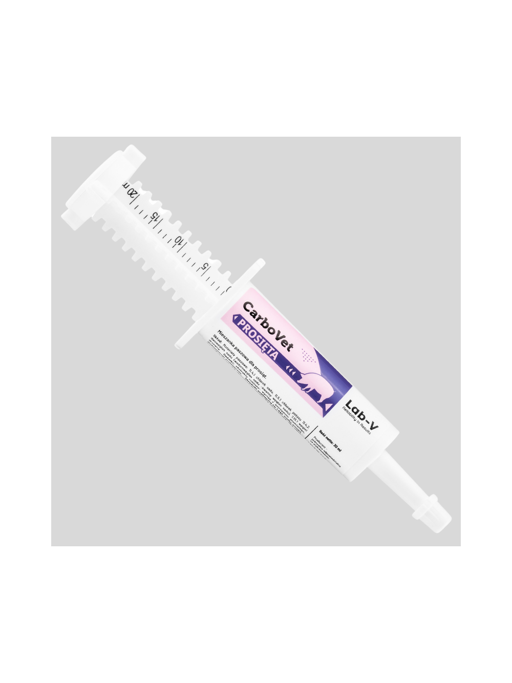 Lab-v CarboVet Prosięta - Preparat stosowany do eliminacji toksyn dla prosiąt 20 ml
