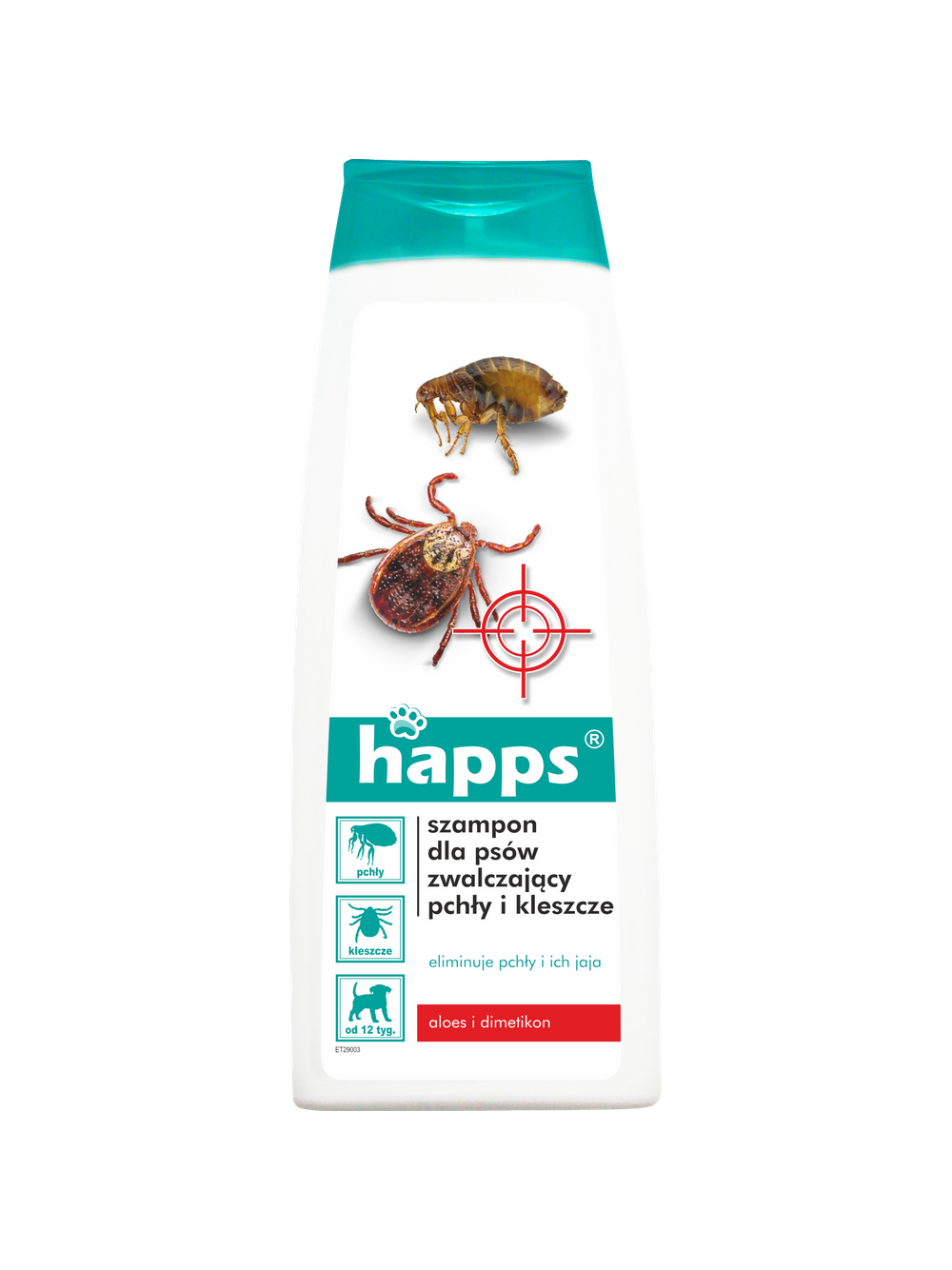 HAPPS Szampon + Aerozol dla psów zwalczający pchły i kleszcze