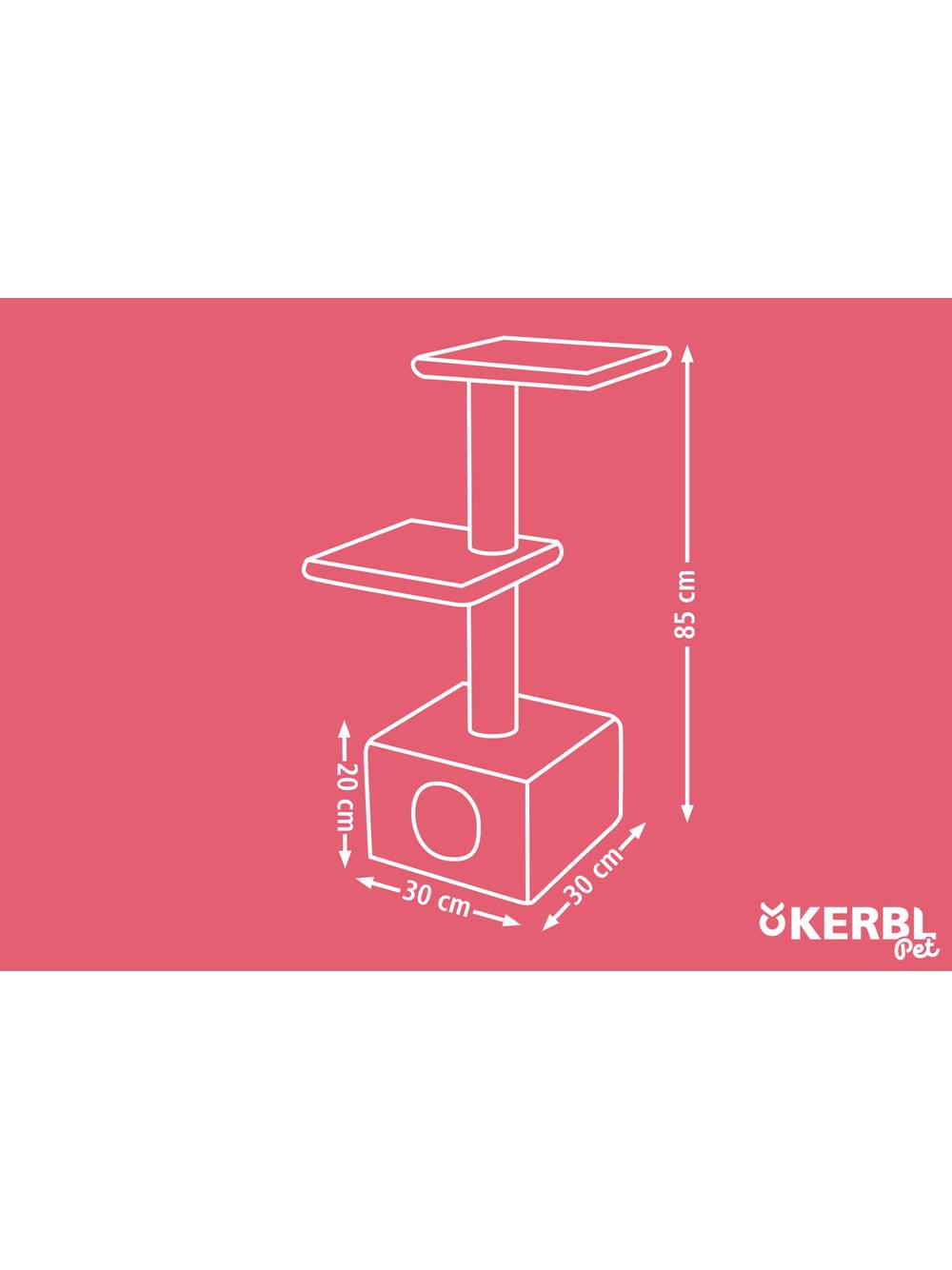 KERBL  Drapak dla kota Venus Sweet BEŻOWY, 85 cm