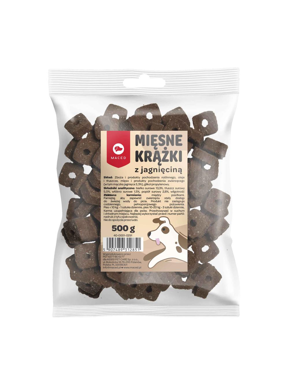 MACED mięsne krążki z jagnięciną 500g