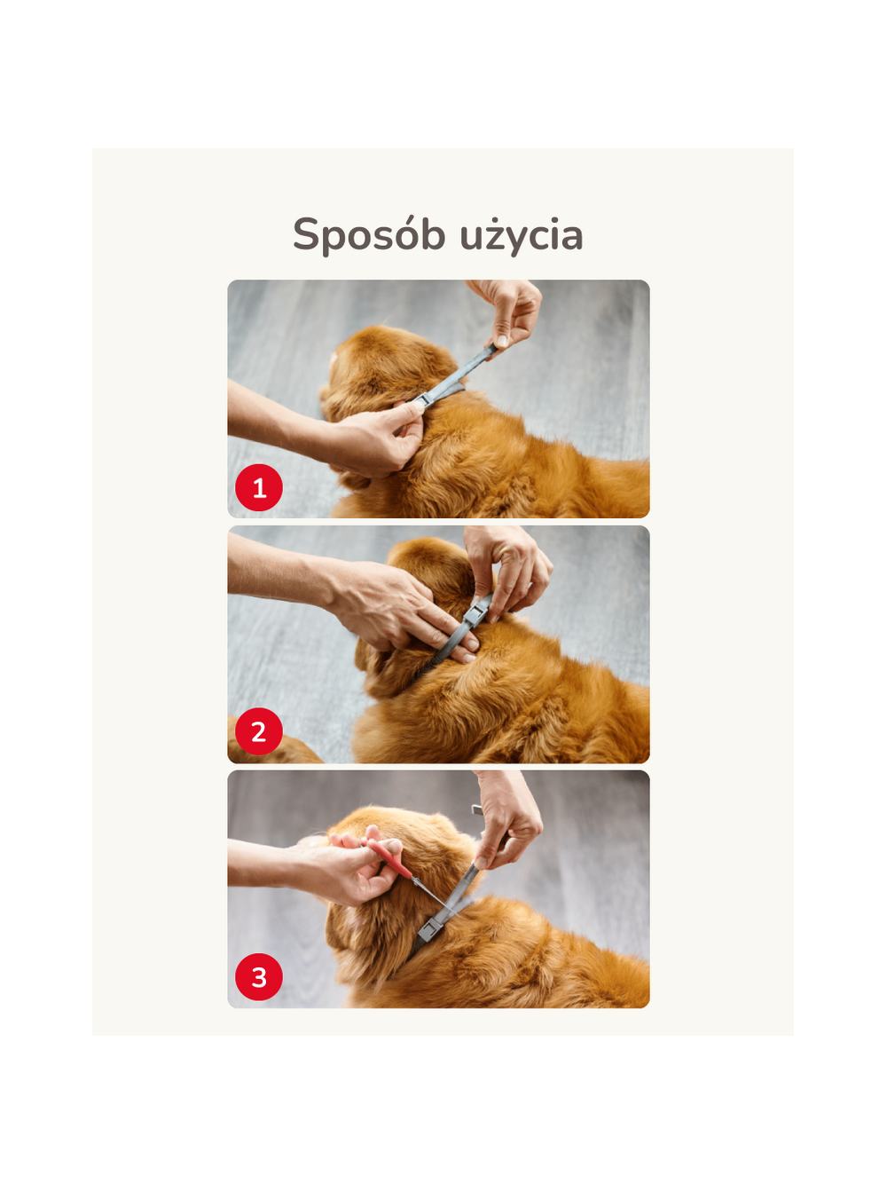 Beaphar Obroża Biobójcza Permecta Dog L 70cm