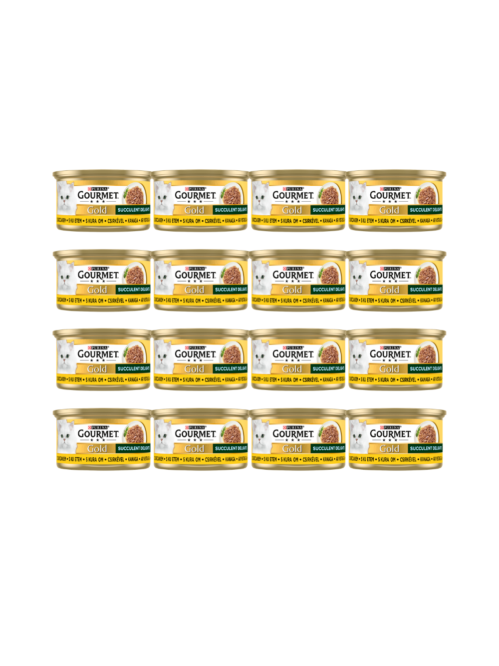 Purina Gourmet Gold z kurczakiem 48x85 g