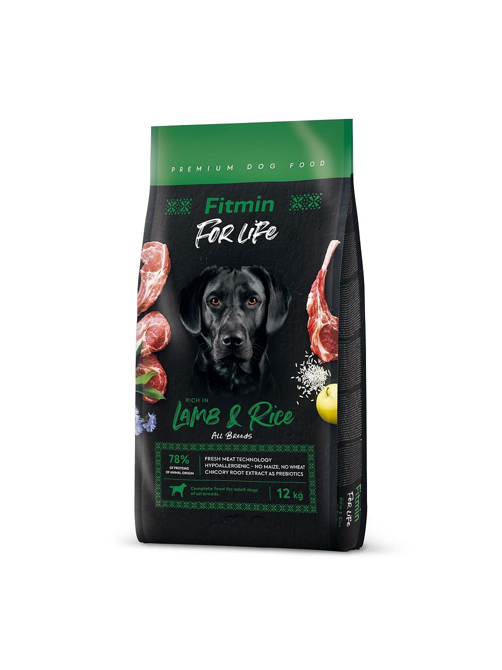 FITMIN For Life Lamb & Rice 12kg