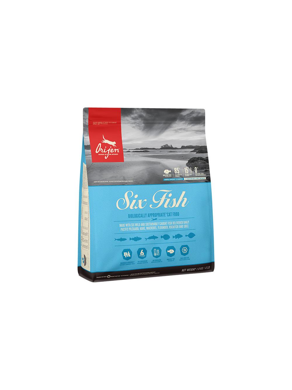 ORIJEN Six Fish Cat 1,8kg