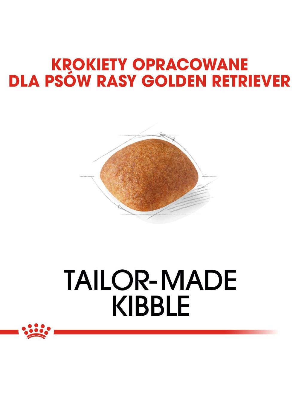 ROYAL CANIN Golden Retriever Adult 10,8kg karma sucha dla psów dorosłych rasy golden retriever/ Opakowanie uszkodzone (7578) !!!