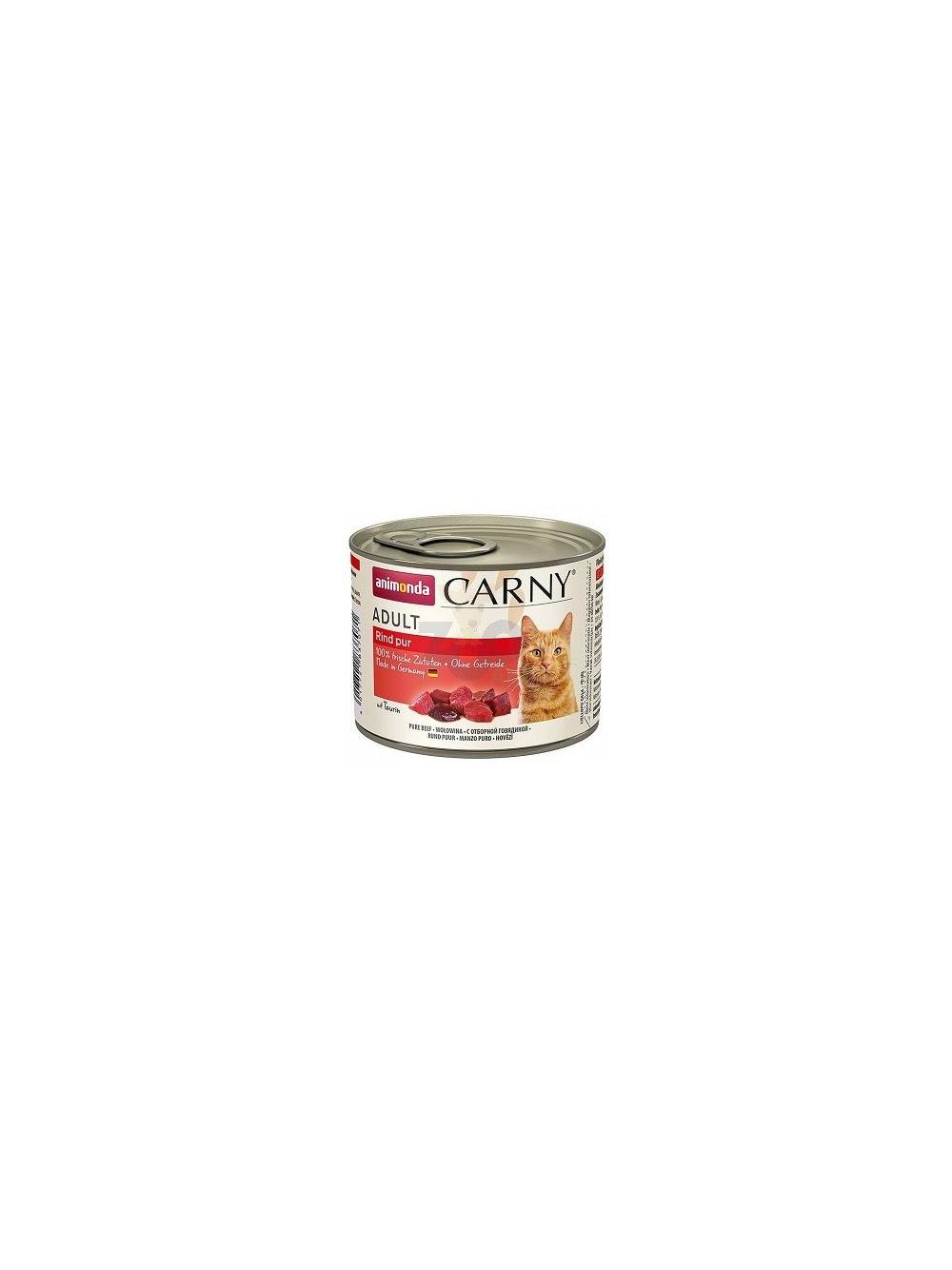 ANIMONDA Cat Carny Adult smak: wołowina 12 x 200g