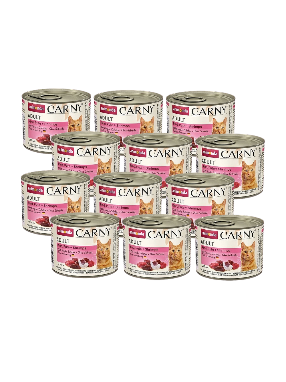ANIMONDA Cat Carny Adult smak: indyk i krewetki 12 x 200g